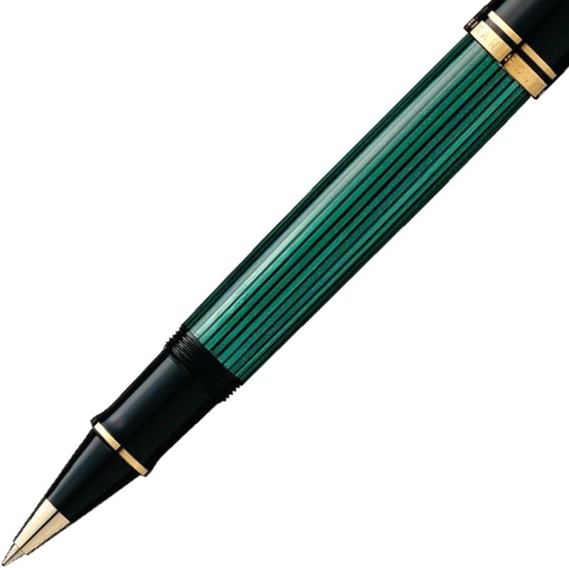 Pelikan قلم رولر باليكان سوفرين R600 - أسود/أخضر - Image 3